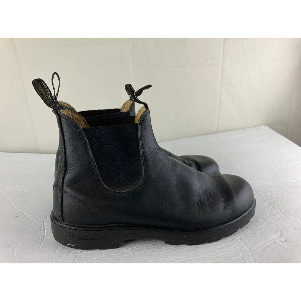 Blundstone 510 Original Chelsea Boots Men 10.5 Black Leather Gorpcore Work Goth